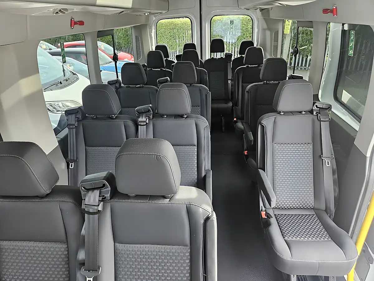 Used 2020 Ford Transit Trend White - Interior and Exterior details 6
