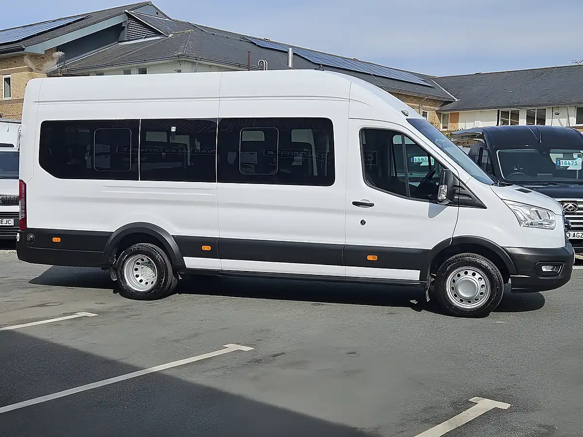 Used 2020 Ford Transit Trend White - Interior and Exterior details 9
