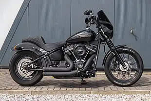 Used 2020 Harley-Davidson Street Bob Fxbb Vivid Black - Interior and Exterior details 4