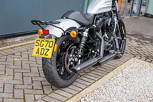 Used 2020 Harley-Davidson XL1200NS Iron Barracuda Silver - Interior and Exterior details 13