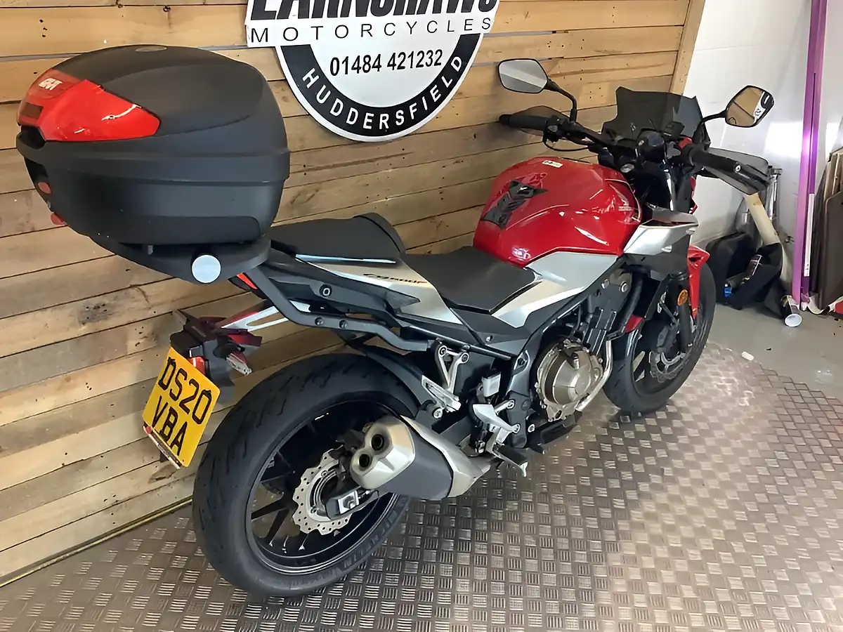Used 2020 Honda CB500 Red - Interior and Exterior details 4