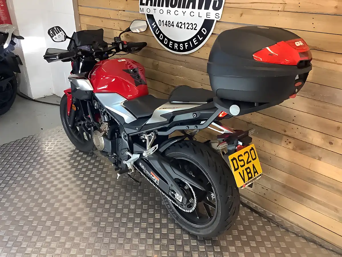 Used 2020 Honda CB500 Red - Interior and Exterior details 6