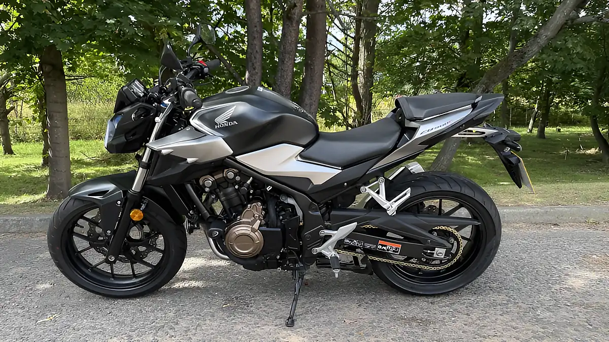 Used 2020 Honda CB500F Fa Black/Silver - Interior and Exterior details 3