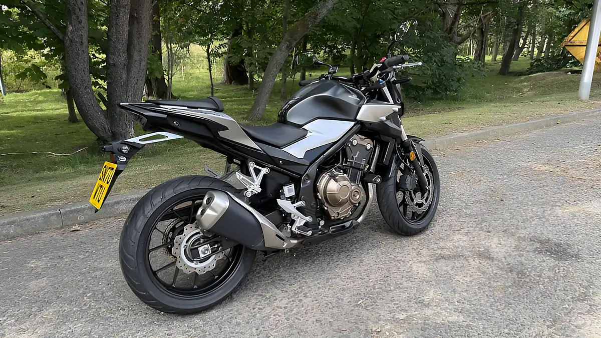 Used 2020 Honda CB500F Fa Black/Silver - Interior and Exterior details 5