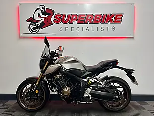 Used 2020 Honda CB650R Naked Silver - Interior and Exterior details 11