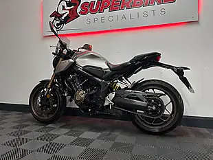 Used 2020 Honda CB650R Naked Silver - Interior and Exterior details 13
