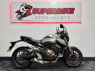 Used 2020 Honda CB650R Naked Silver - Interior and Exterior details 2