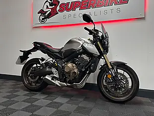 Used 2020 Honda CB650R Naked Silver - Interior and Exterior details 6