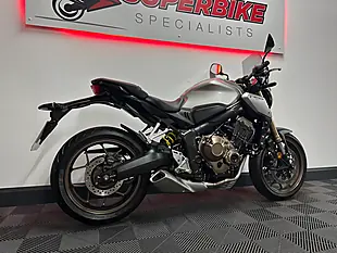 Used 2020 Honda CB650R Naked Silver - Interior and Exterior details 8