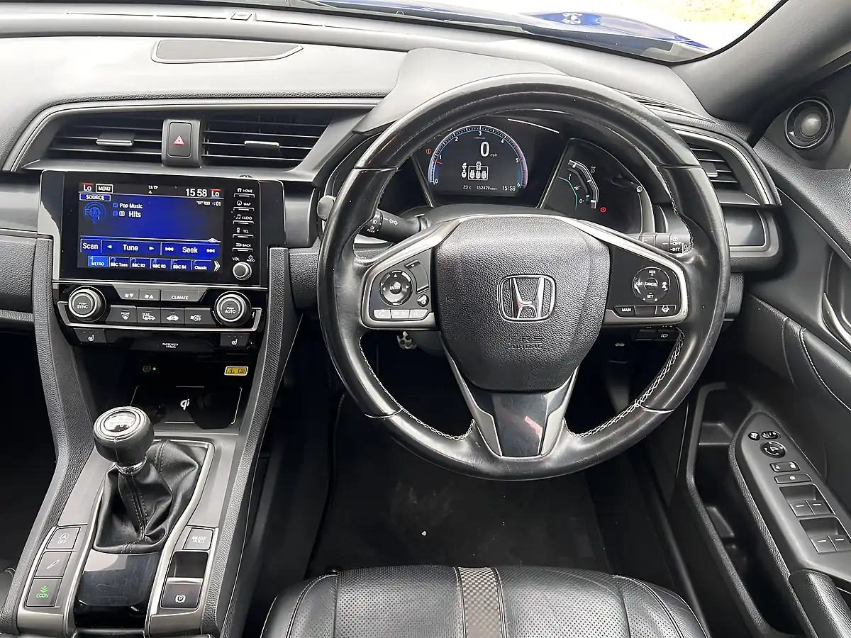 Used 2020 Honda Civic Ex Brilliant Sporty Blue Met - Interior and Exterior details 10