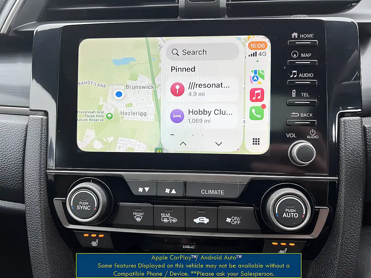 Used 2020 Honda Civic Ex Brilliant Sporty Blue Met - Interior and Exterior details 13