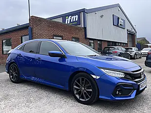 Used 2020 Honda Civic Ex Brilliant Sporty Blue Met - Interior and Exterior details 20
