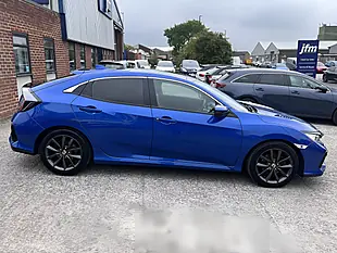 Used 2020 Honda Civic Ex Brilliant Sporty Blue Met - Interior and Exterior details 5