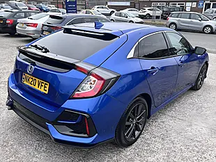 Used 2020 Honda Civic Ex Brilliant Sporty Blue Met - Interior and Exterior details 6