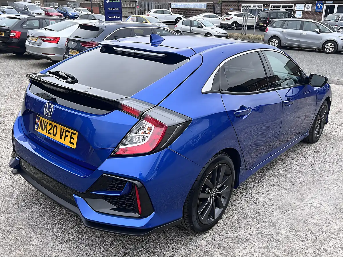 Used 2020 Honda Civic Ex Brilliant Sporty Blue Met - Interior and Exterior details 6