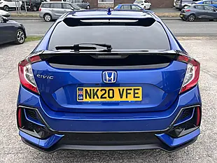 Used 2020 Honda Civic Ex Brilliant Sporty Blue Met - Interior and Exterior details 7