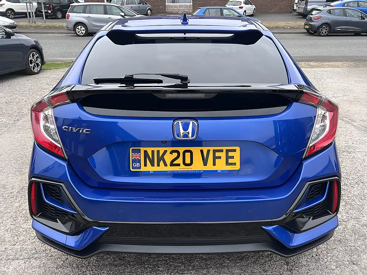 Used 2020 Honda Civic Ex Brilliant Sporty Blue Met - Interior and Exterior details 7