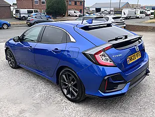Used 2020 Honda Civic Ex Brilliant Sporty Blue Met - Interior and Exterior details 8