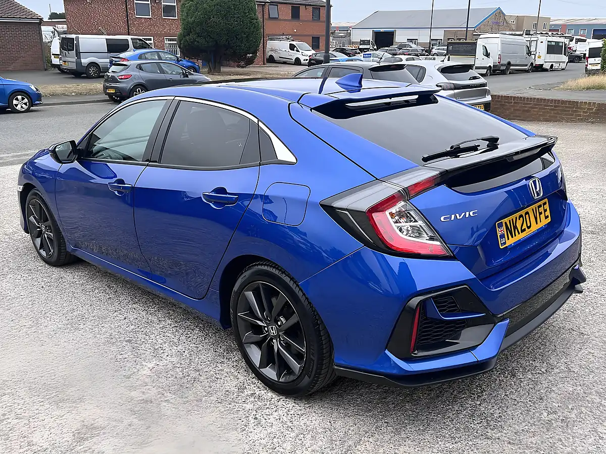 Used 2020 Honda Civic Ex Brilliant Sporty Blue Met - Interior and Exterior details 8
