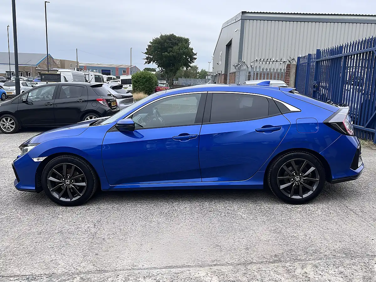 Used 2020 Honda Civic Ex Brilliant Sporty Blue Met - Interior and Exterior details 9