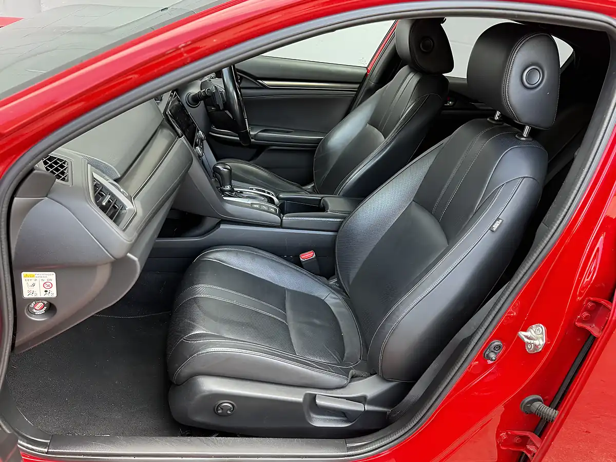 Used 2020 Honda Civic Ex Red - Interior and Exterior details 11