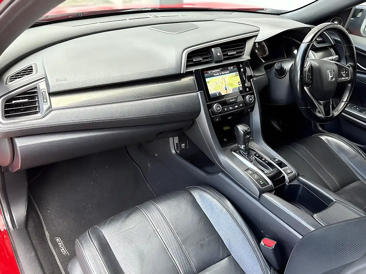 Used 2020 Honda Civic Ex Red - Interior and Exterior details 13