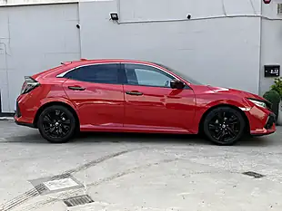 Used 2020 Honda Civic Ex Red - Interior and Exterior details 4