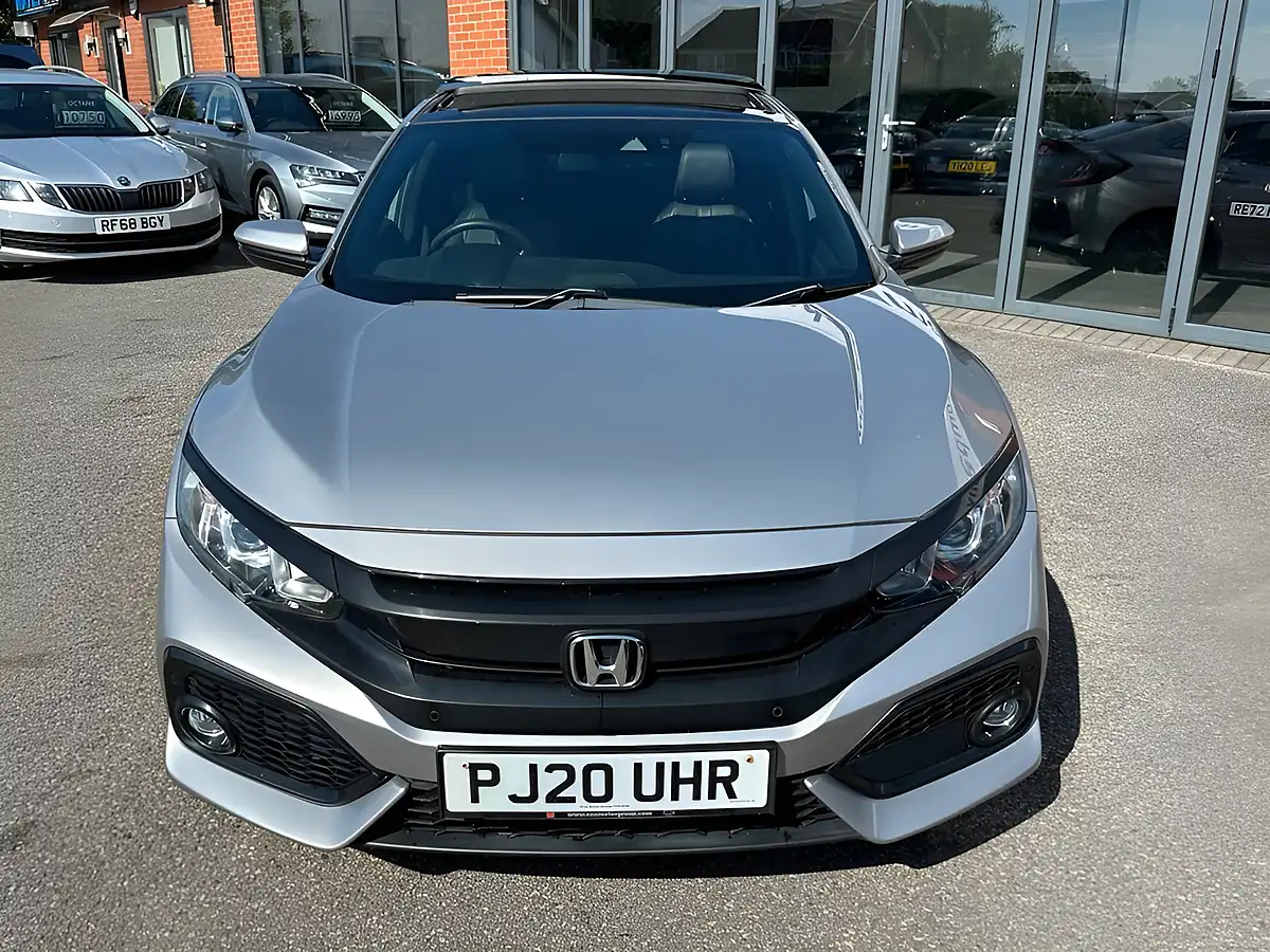Used 2020 Honda Civic Ex Silver - Interior and Exterior details 2