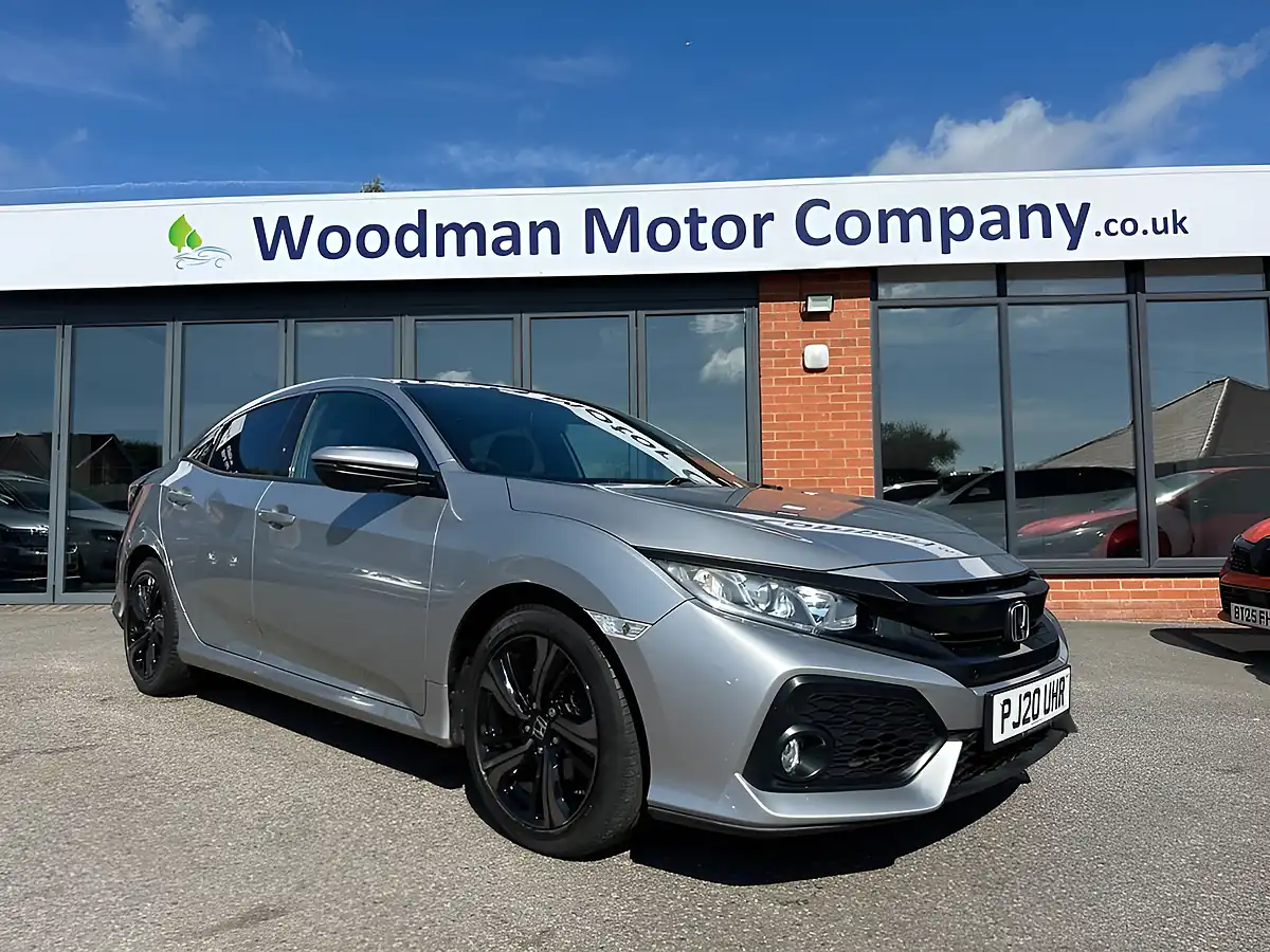 Used 2020 Honda Civic Ex Silver - Interior and Exterior details 20