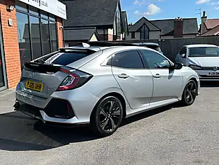 Used 2020 Honda Civic Ex Silver - Interior and Exterior details 7
