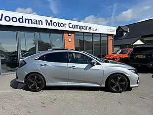 Used 2020 Honda Civic Ex Silver - Interior and Exterior details 8