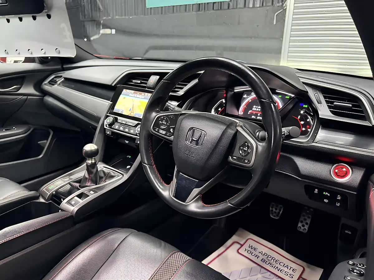 Used 2020 Honda Civic Ex Sport Line Red - Interior and Exterior details 16