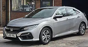 Used 2020 Honda Civic S Silver - Interior and Exterior details 3