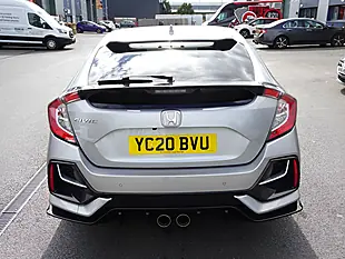 Used 2020 Honda Civic Sport Lunar Silver - Interior and Exterior details 12