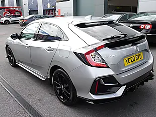 Used 2020 Honda Civic Sport Lunar Silver - Interior and Exterior details 14