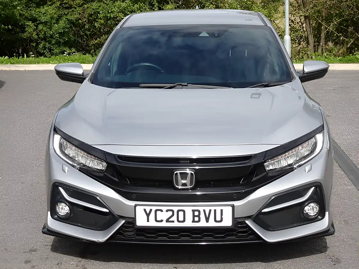 Used 2020 Honda Civic Sport Lunar Silver - Interior and Exterior details 5