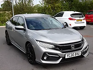Used 2020 Honda Civic Sport Lunar Silver - Interior and Exterior details 7