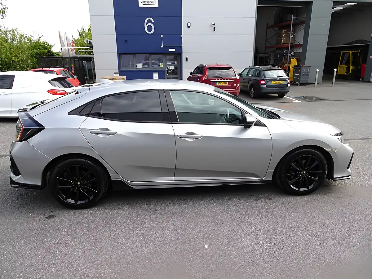 Used 2020 Honda Civic Sport Lunar Silver - Interior and Exterior details 9