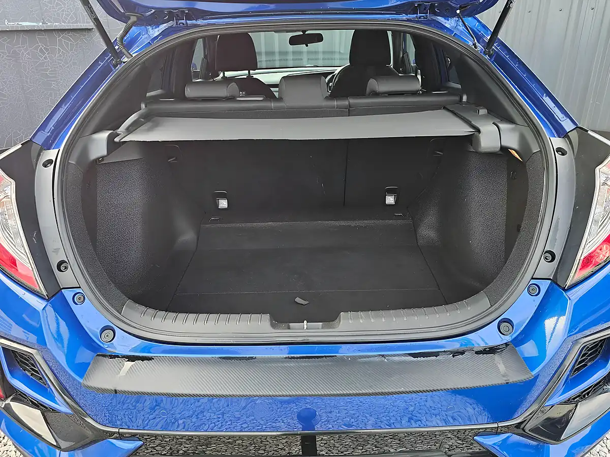 Used 2020 Honda Civic Sr Blue - Interior and Exterior details 11