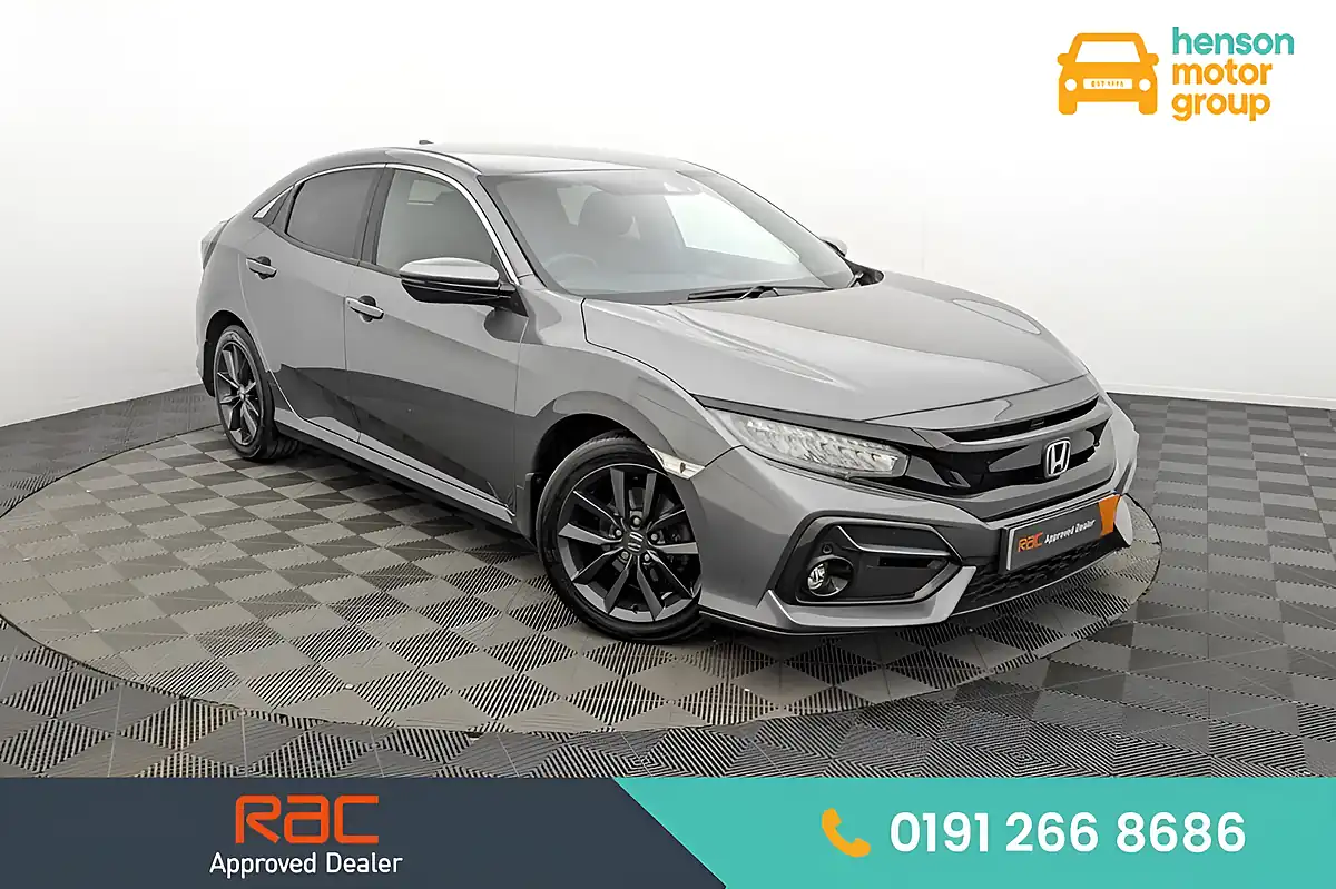 Used 2020 Honda Civic Sr Grey - Front View