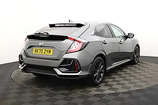 Used 2020 Honda Civic Sr Grey - Interior and Exterior details 3
