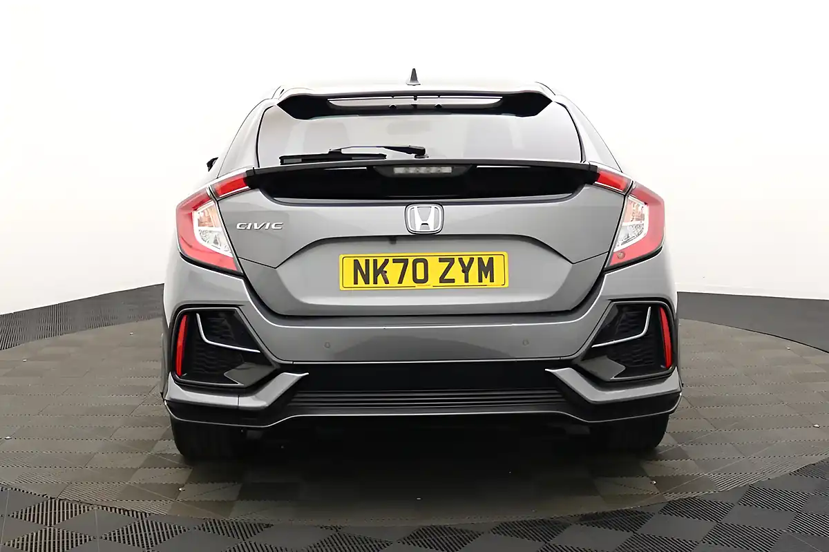 Used 2020 Honda Civic Sr Grey - Interior and Exterior details 4