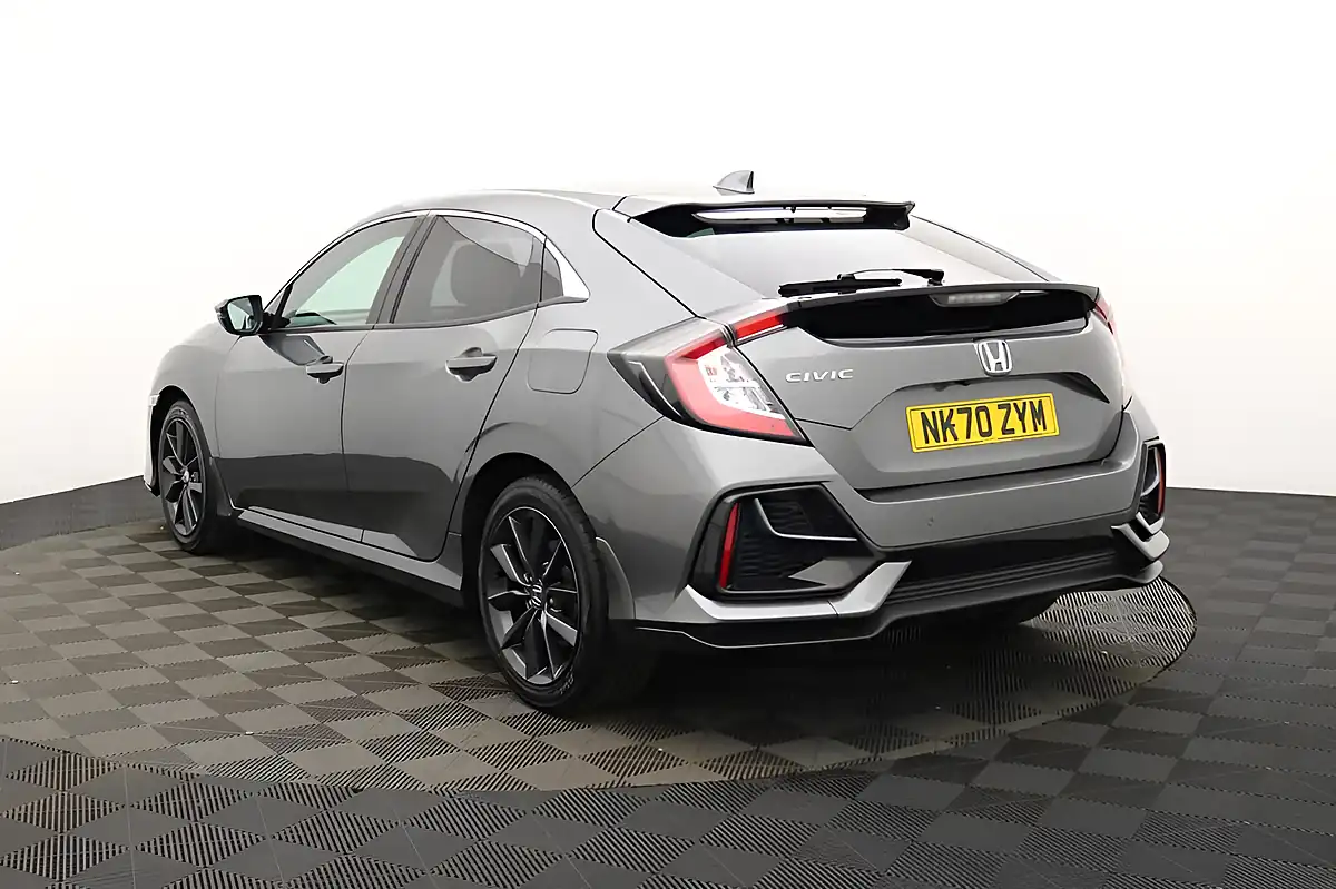 Used 2020 Honda Civic Sr Grey - Interior and Exterior details 5
