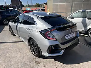 Used 2020 Honda Civic Sr Silver - Interior and Exterior details 11