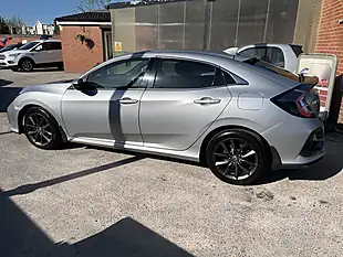 Used 2020 Honda Civic Sr Silver - Interior and Exterior details 12