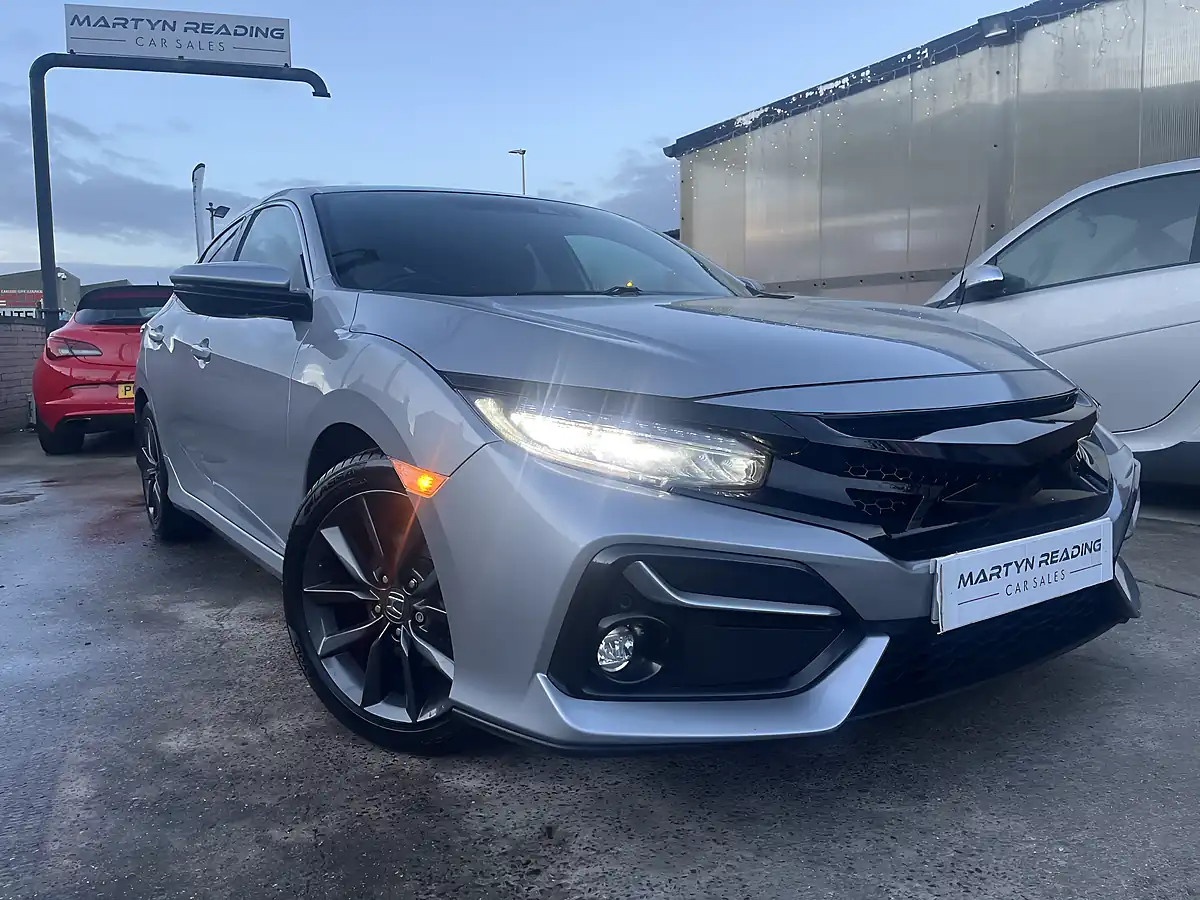 Used 2020 Honda Civic Sr Silver - Interior and Exterior details 2