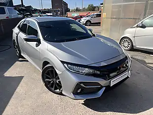Used 2020 Honda Civic Sr Silver - Interior and Exterior details 4