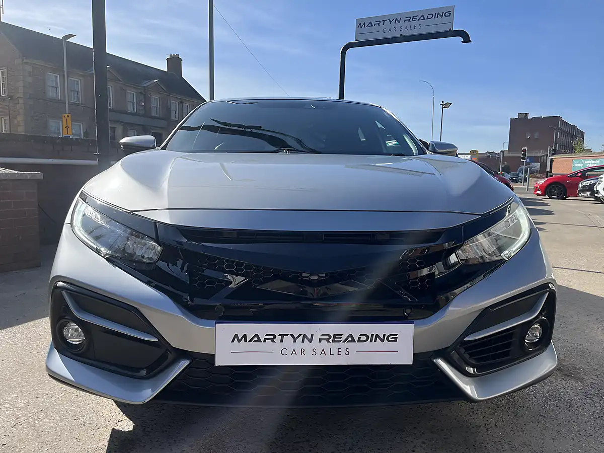 Used 2020 Honda Civic Sr Silver - Interior and Exterior details 7