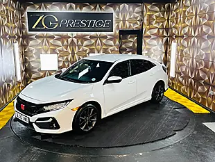 Used 2020 Honda Civic Sr White - Interior and Exterior details 10