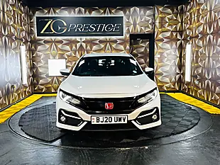 Used 2020 Honda Civic Sr White - Interior and Exterior details 2